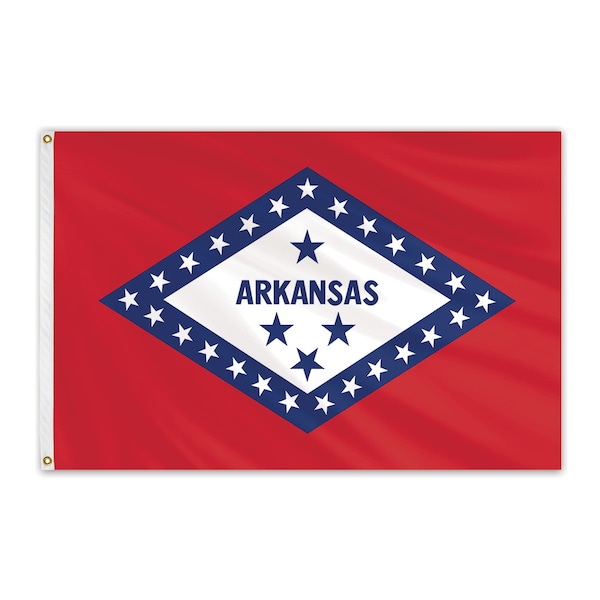 Arkansas Outdoor Nylon Flag 4'x6'